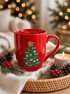 Hazel & Co Happy Pawlidays Mug